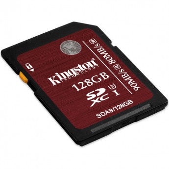 Карта памяти KINGSTON 128GB SDA3-128GB Карта памяти KINGSTON 128GB SDA3-128GB