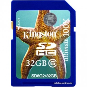 Карта памяти KINGSTON 16GB SD6G2-16GB Карта памяти KINGSTON 16GB SD6G2-16GB