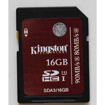 Карта памяти KINGSTON 16GB SDA3-16GB Карта памяти KINGSTON 16GB SDA3-16GB