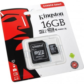 Карта памяти KINGSTON 16GB SDC2-16GB Карта памяти KINGSTON 16GB SDC2-16GB
