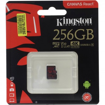 Карта памяти KINGSTON 256GB SDCR-256GBSP Карта памяти KINGSTON 256GB SDCR-256GBSP