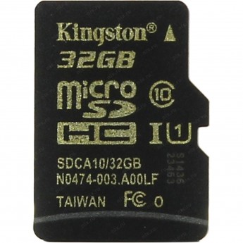 Карта памяти KINGSTON 32GB SDCA10-32GB Карта памяти KINGSTON 32GB SDCA10-32GB