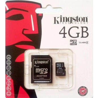 Карта памяти KINGSTON 4GB class10 microSDHC SD10V-4GB Карта памяти KINGSTON 4GB class10 microSDHC SD10V-4GB