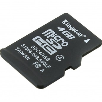 Карта памяти KINGSTON 4GB SDC10-4GBSP Карта памяти KINGSTON 4GB SDC10-4GBSP