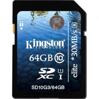 Карта памяти KINGSTON 64GB SD10G3-64GB Карта памяти KINGSTON 64GB SD10G3-64GB
