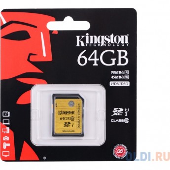 Карта памяти KINGSTON 64GB SDS2/64GB Карта памяти KINGSTON 64GB SDS2/64GB