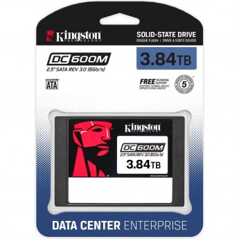 Накопитель SSD 3.84Tb KINGSTON DC600M (SEDC600M/3840G) Накопитель SSD 3.84Tb KINGSTON DC600M (SEDC600M/3840G)