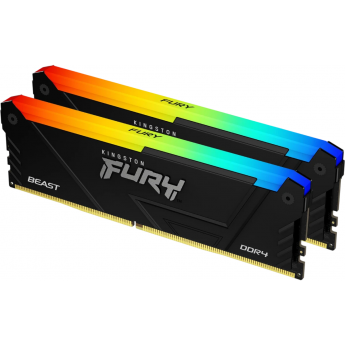 Оперативная память 16Gb DDR4 3200MHz KINGSTON FURY BEAST RGB (KF432C16BB2AK2/16WP) (2x8Gb KIT) Оперативная память 16Gb DDR4 3200MHz KINGSTON FURY BEAST RGB (KF432C16BB2AK2/16WP) (2x8Gb KIT)