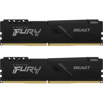 Оперативная память 32Gb DDR4 3200MHz KINGSTON FURY BEAST BLACK (KF432C16BBK2/32) (2x16Gb KIT) Оперативная память 32Gb DDR4 3200MHz KINGSTON FURY BEAST BLACK (KF432C16BBK2/32) (2x16Gb KIT)