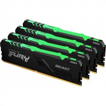 Оперативная память 32Gb DDR4 3600MHz KINGSTON FURY BEAST RGB (KF436C17BBAK4/32) (4x8Gb KIT) Оперативная память 32Gb DDR4 3600MHz KINGSTON FURY BEAST RGB (KF436C17BBAK4/32) (4x8Gb KIT)