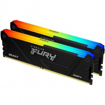 Оперативная память 32Gb DDR4 3733MHz KINGSTON FURY BEAST RGB (KF437C19BB12AK2/32) (2x16Gb KIT) Оперативная память 32Gb DDR4 3733MHz KINGSTON FURY BEAST RGB (KF437C19BB12AK2/32) (2x16Gb KIT)