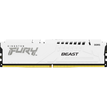 Оперативная память 32Gb DDR5 6000MHz KINGSTON FURY BEAST WHITE (KF560C30BWE-32)