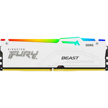 Оперативная память 32Gb DDR5 6000MHz KINGSTON FURY BEAST WHITE RGB (KF560C30BWEA-32) Оперативная память 32Gb DDR5 6000MHz KINGSTON FURY BEAST WHITE RGB (KF560C30BWEA-32)