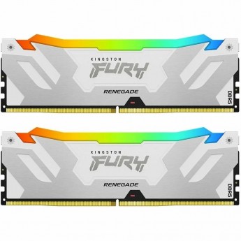 Оперативная память 32Gb DDR5 6000MHz KINGSTON FURY RENEGADE WHITE RGB (KF560C32RWAK2-32) (2x16Gb) Оперативная память 32Gb DDR5 6000MHz KINGSTON FURY RENEGADE WHITE RGB (KF560C32RWAK2-32) (2x16Gb)