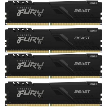 Оперативная память 64Gb DDR4 3200MHz KINGSTON FURY BEAST BLACK (KF432C16BBK4/64) (4x16Gb KIT) Оперативная память 64Gb DDR4 3200MHz KINGSTON FURY BEAST BLACK (KF432C16BBK4/64) (4x16Gb KIT)