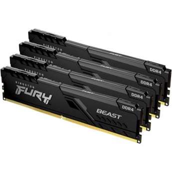 Оперативная память 64Gb DDR4 3600MHz KINGSTON FURY BEAST BLACK (KF436C18BBK4/64) (4x16Gb KIT) Оперативная память 64Gb DDR4 3600MHz KINGSTON FURY BEAST BLACK (KF436C18BBK4/64) (4x16Gb KIT)
