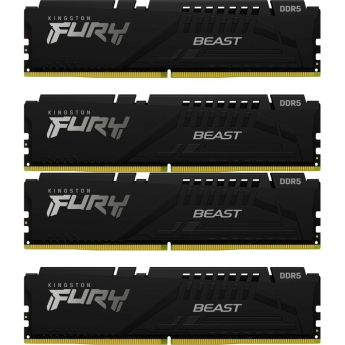 Оперативная память 64Gb DDR5 5200MHz KINGSTON FURY BEAST (KF552C40BBK4-64) (4x16Gb KIT) Оперативная память 64Gb DDR5 5200MHz KINGSTON FURY BEAST (KF552C40BBK4-64) (4x16Gb KIT)