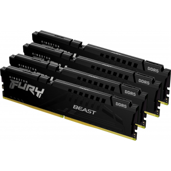 Оперативная память 64Gb DDR5 6000MHz KINGSTON FURY BEAST (KF560C40BBK4-64) (4x16Gb KIT) Оперативная память 64Gb DDR5 6000MHz KINGSTON FURY BEAST (KF560C40BBK4-64) (4x16Gb KIT)