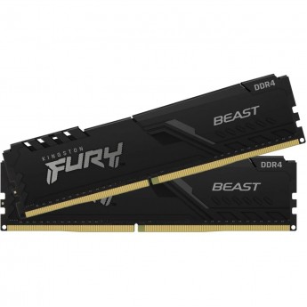 Оперативная память 8Gb DDR4 2666MHz KINGSTON FURY BEAST BLACK (KF426C16BBK2/8) (2x4Gb KIT) Оперативная память 8Gb DDR4 2666MHz KINGSTON FURY BEAST BLACK (KF426C16BBK2/8) (2x4Gb KIT)