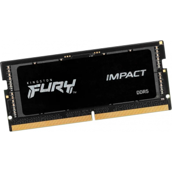 Память оперативная KINGSTON 16GB 6400MT/s DDR5 CL38 SODIMM FURY IMPACT XMP Память оперативная KINGSTON 16GB 6400MT/s DDR5 CL38 SODIMM FURY IMPACT XMP
