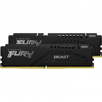Память оперативная KINGSTON FURY BEAST BLACK 16GB 6000MT/s DDR5 CL36 DIMM (Kit of 2) Память оперативная KINGSTON FURY BEAST BLACK 16GB 6000MT/s DDR5 CL36 DIMM (Kit of 2)