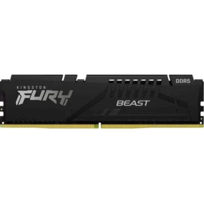 Память оперативная KINGSTON FURY BEAST BLACK EXPO 32GB 6400MT/s DDR5 CL32 DIMM KF564C32BBE-32