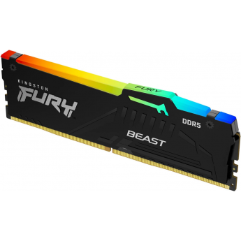 Память оперативная KINGSTON FURY BEAST RGB EXPO 16GB 6000MT/s DDR5 CL30 DIMM Память оперативная KINGSTON FURY BEAST RGB EXPO 16GB 6000MT/s DDR5 CL30 DIMM