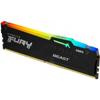 Память оперативная KINGSTON FURY BEAST RGB XMP 16GB 6800MT/s DDR5 CL34 DIMM Память оперативная KINGSTON FURY BEAST RGB XMP 16GB 6800MT/s DDR5 CL34 DIMM