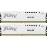 Память оперативная KINGSTON FURY BEAST WHITE EXPO 32GB 6000MT/s DDR5 CL30 DIMM (Kit of 2) KF560C30BWEK2-32