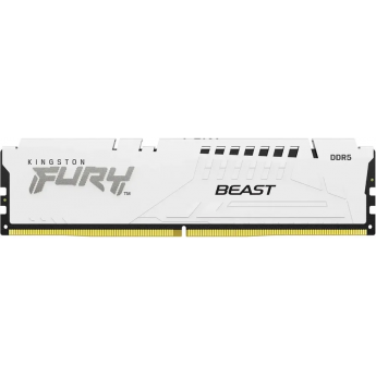 Память оперативная KINGSTON FURY BEAST WHITE XMP 16GB 6800MT/s DDR5 CL34 DIMM Память оперативная KINGSTON FURY BEAST WHITE XMP 16GB 6800MT/s DDR5 CL34 DIMM