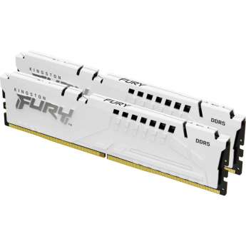 Память оперативная KINGSTON FURY BEAST WHITE XMP 32GB 6000MT/s DDR5 DIMM CL30 Память оперативная KINGSTON FURY BEAST WHITE XMP 32GB 6000MT/s DDR5 DIMM CL30