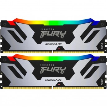 Память оперативная KINGSTON FURY RENEGADE RGB XMP 32GB 7200MT/s DDR5 CL38 DIMM (Kit of 2) Память оперативная KINGSTON FURY RENEGADE RGB XMP 32GB 7200MT/s DDR5 CL38 DIMM (Kit of 2)