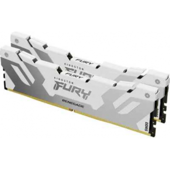 Память оперативная KINGSTON FURY RENEGADE WHITE XMP 64GB 6400MT/s DDR5 CL32 DIMM Память оперативная KINGSTON FURY RENEGADE WHITE XMP 64GB 6400MT/s DDR5 CL32 DIMM